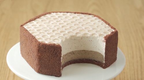 蜂蜜与栗香的完美交融 蜂巢芝士蛋糕的甜蜜惊喜